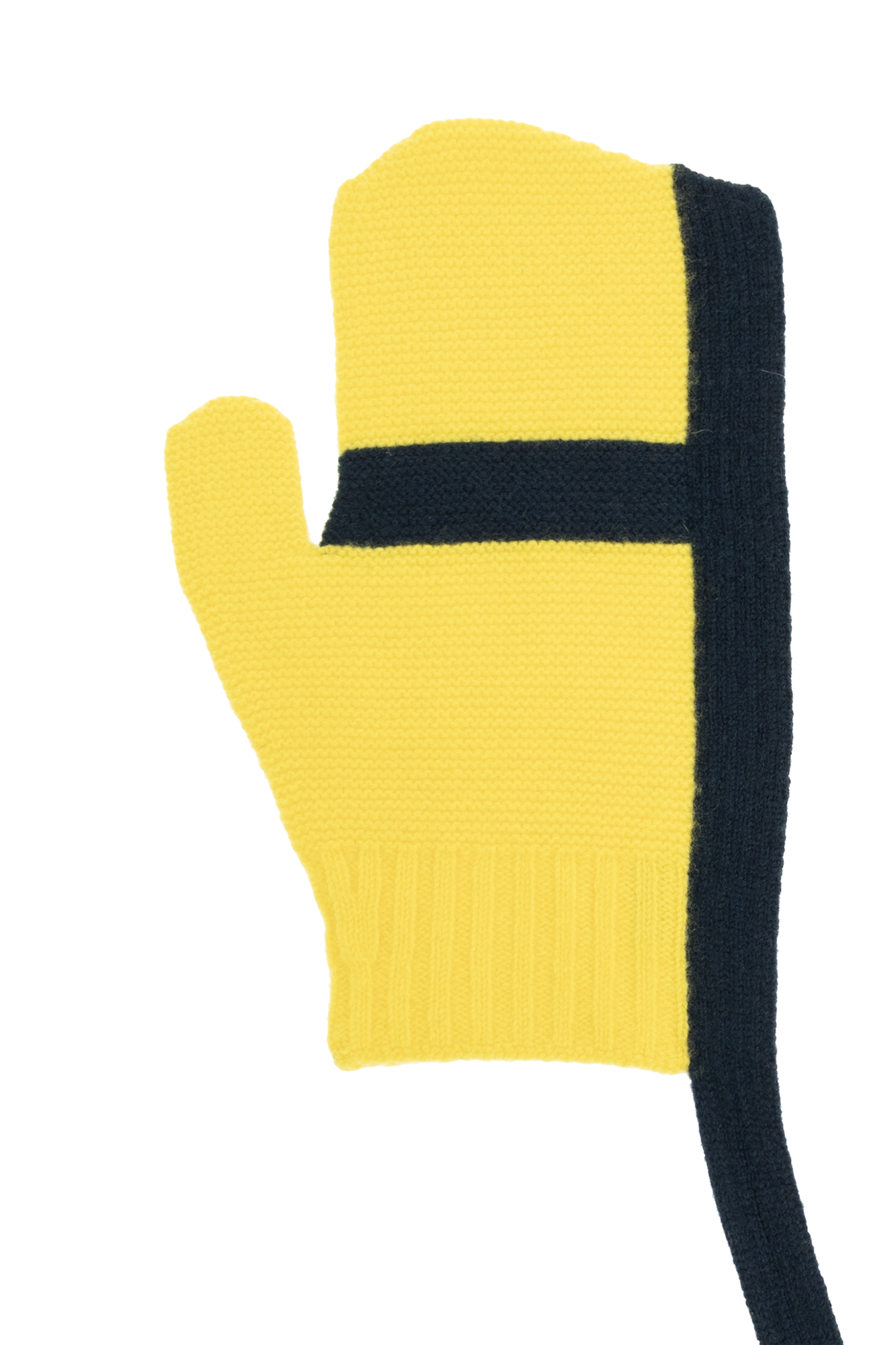 Yellow wool best sale gloves